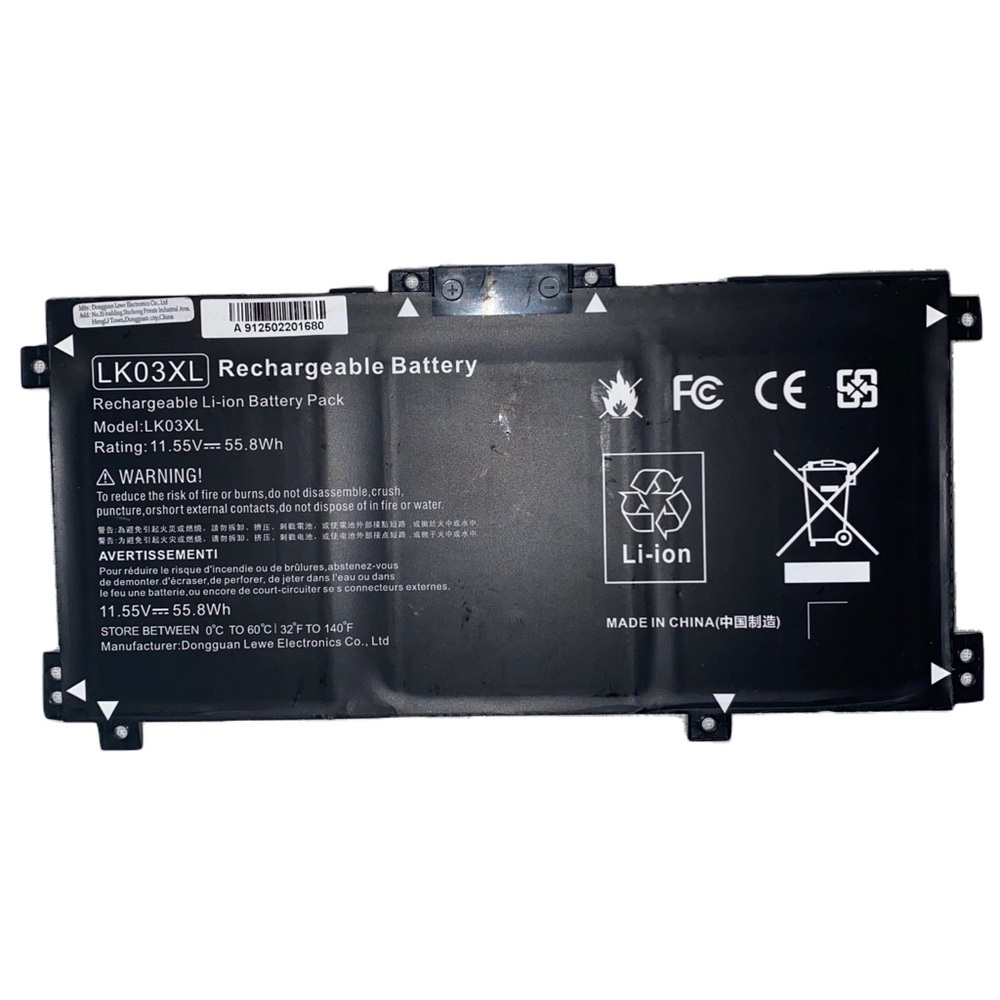LK03XL 11.55V 55.8Wh Battery Replacement for HP Pavillion/Envy X360 Convertible